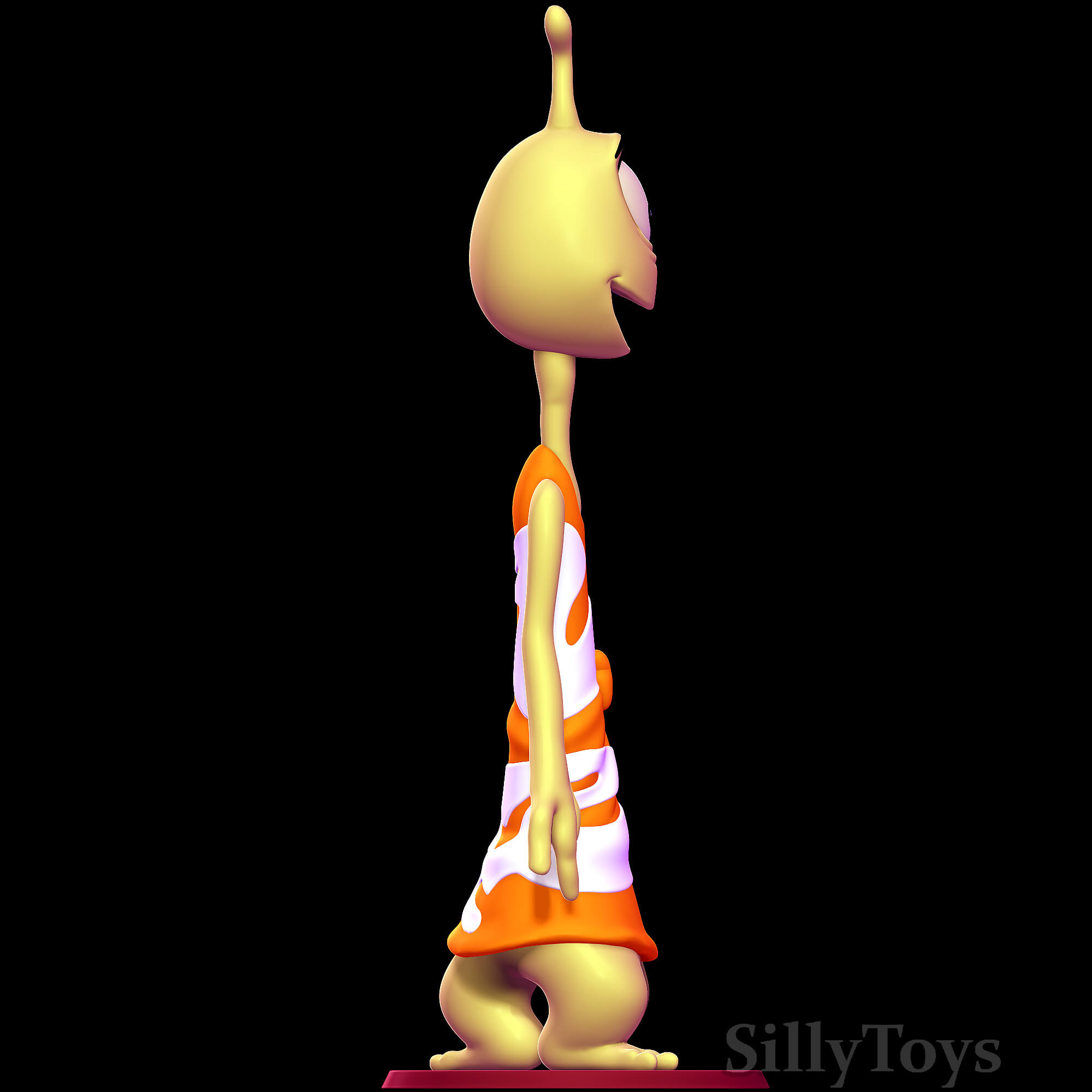 Pleakley - Lilo and Stitch 3D Model by SillyToys