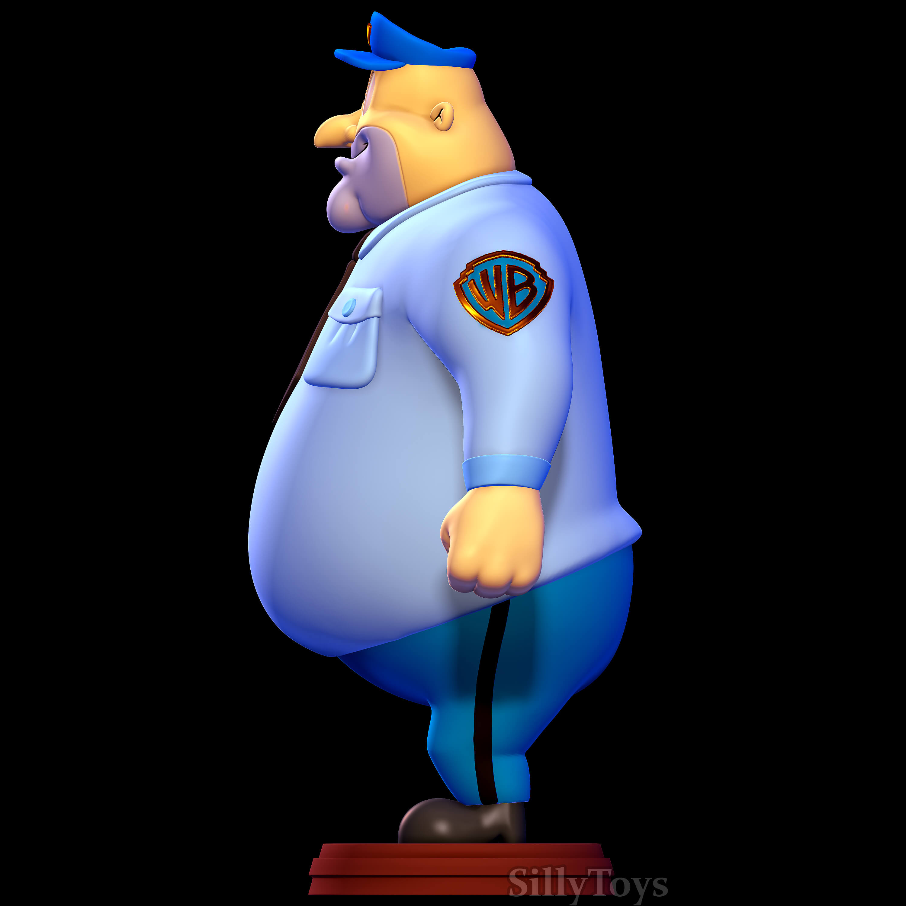 Ralph T. Guard - Animaniacs 3D Print Model by SillyToys