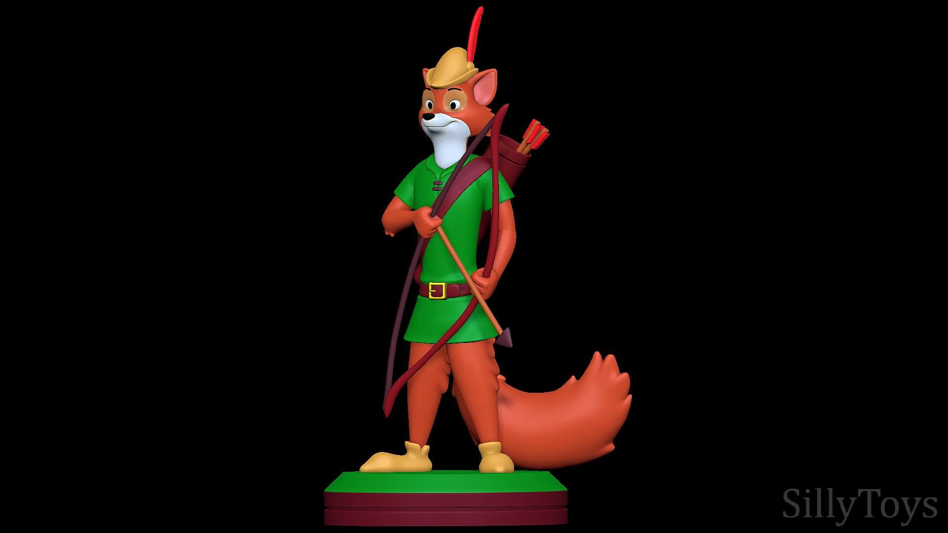 Robin Hood 1973 - 3D Model by SillyToys