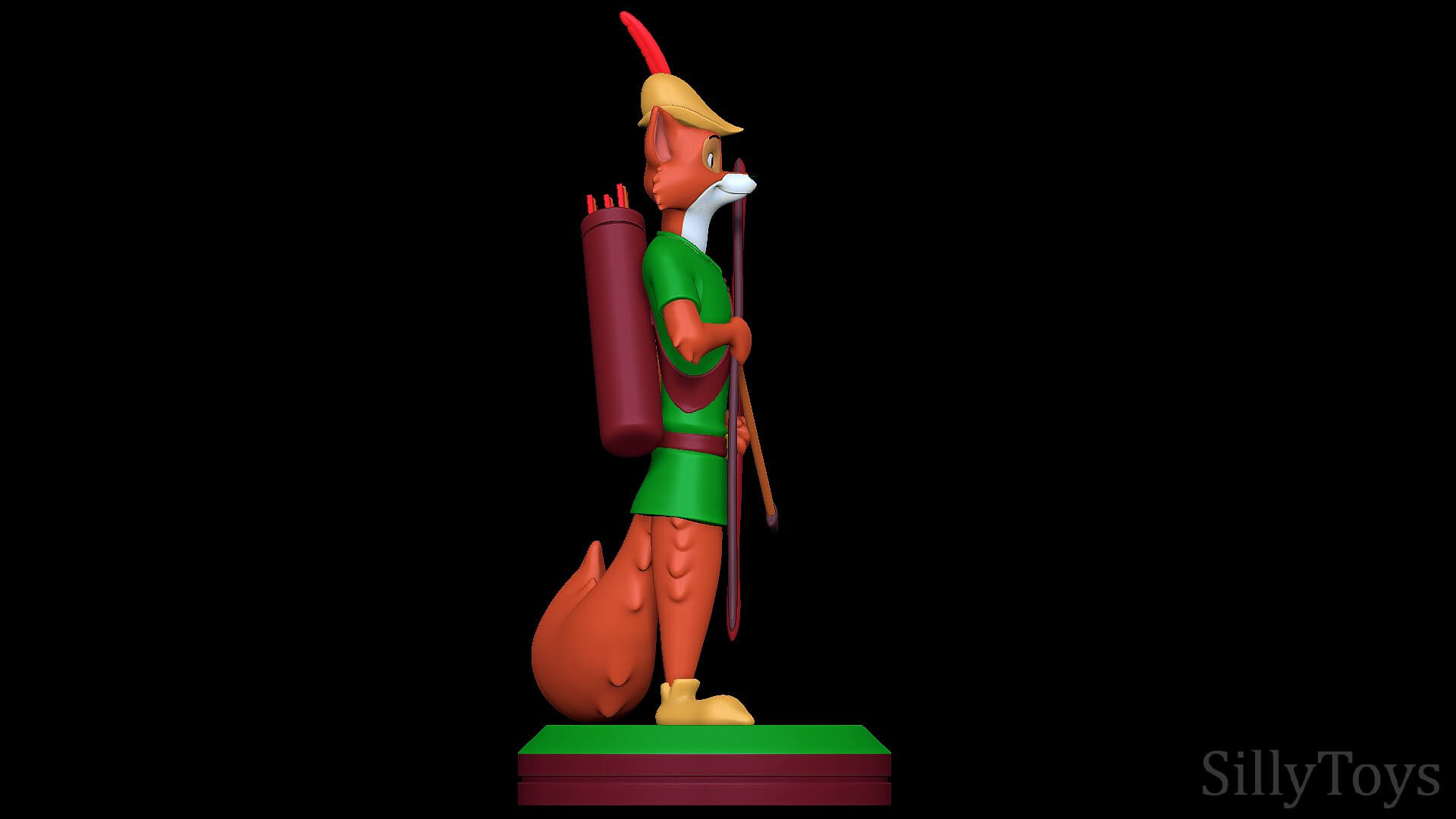 Robin Hood 1973 - 3D Model by SillyToys