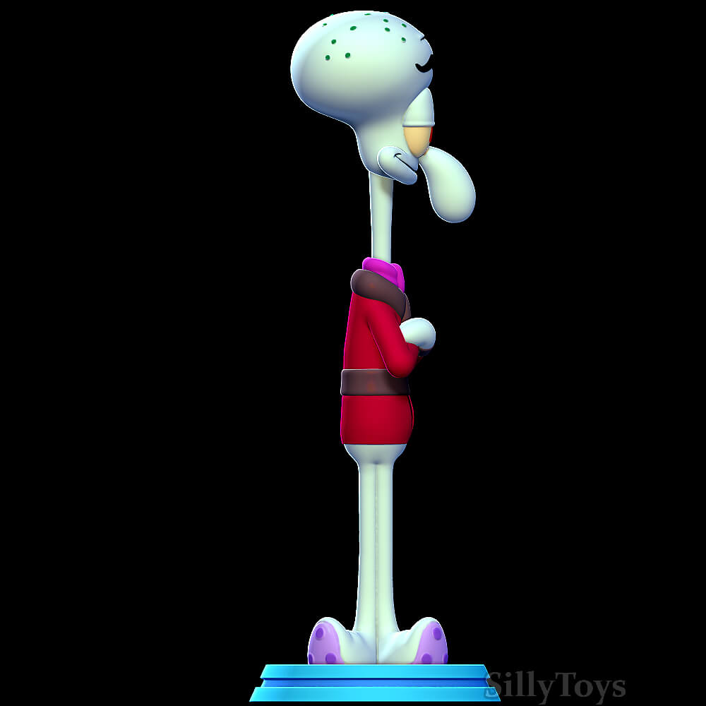 Squilliam Fancyson SpongeBob SquarePants 3D Print Model by SillyToys