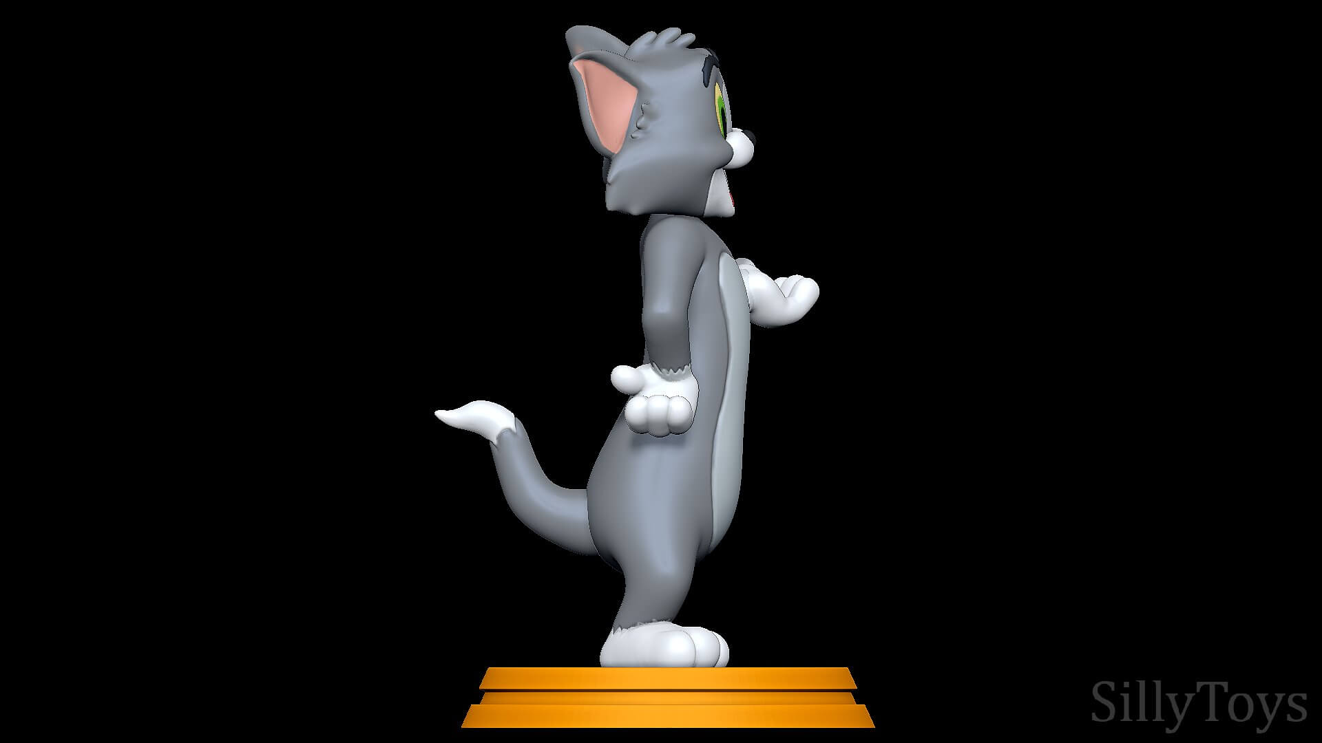 Tom from Tom and Jerry 3D Print Model by SillyToys