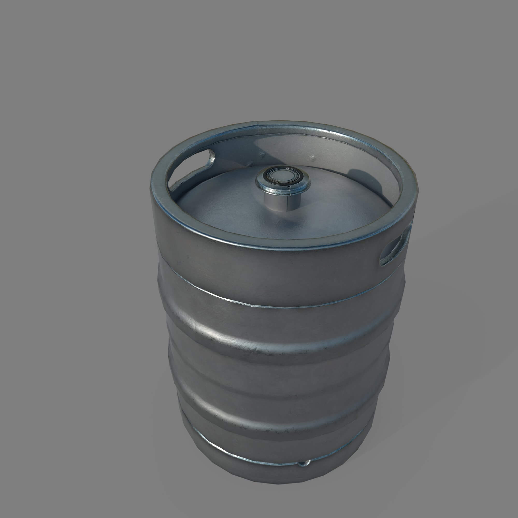 Beer Barrel 3D Model by Simple3D