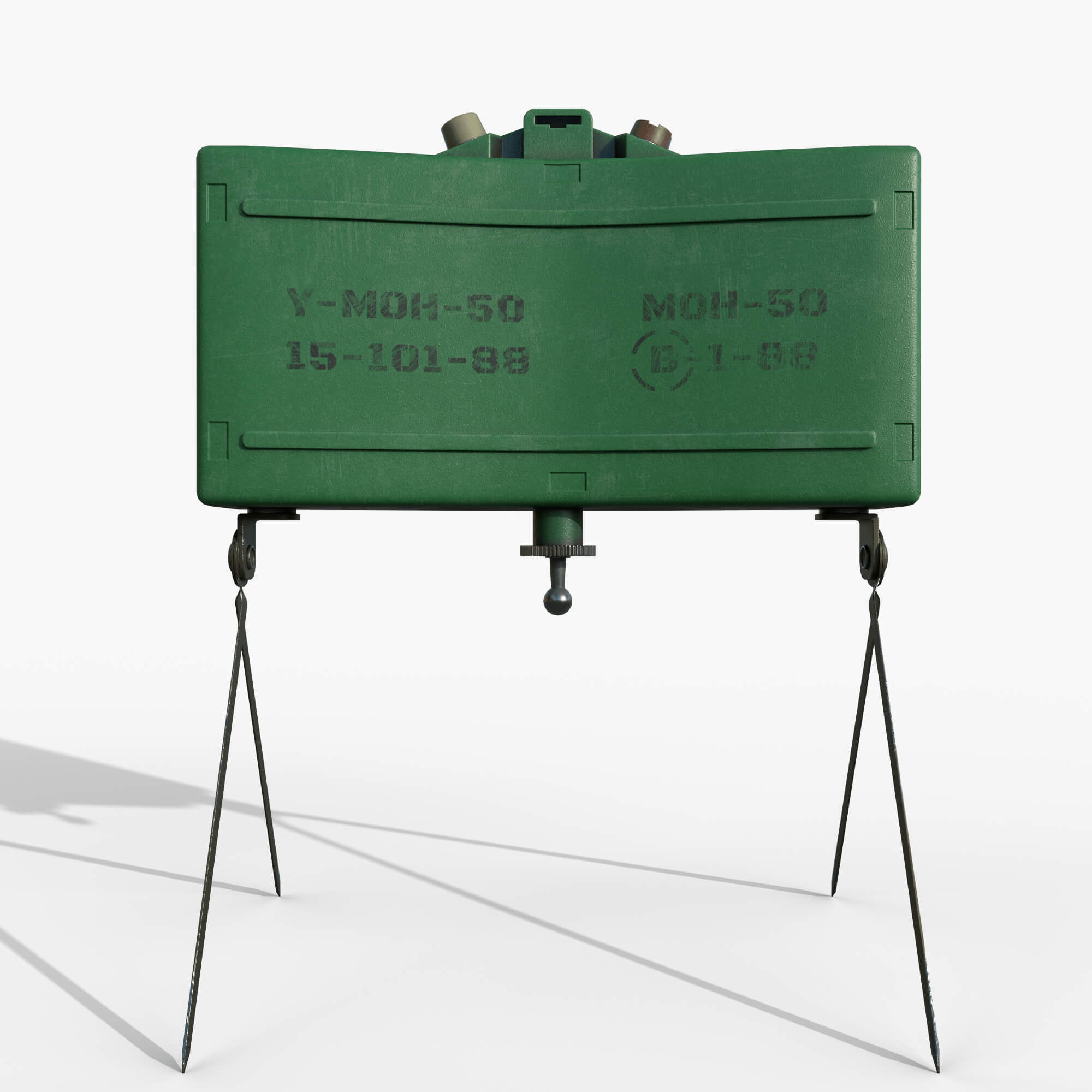 Mine MON-50 USSR 3D Model by Simple3D