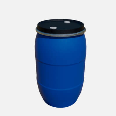 Plastic Barrel Blue 200 L