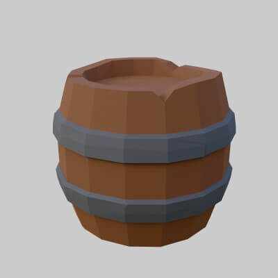 Wooden Barrel