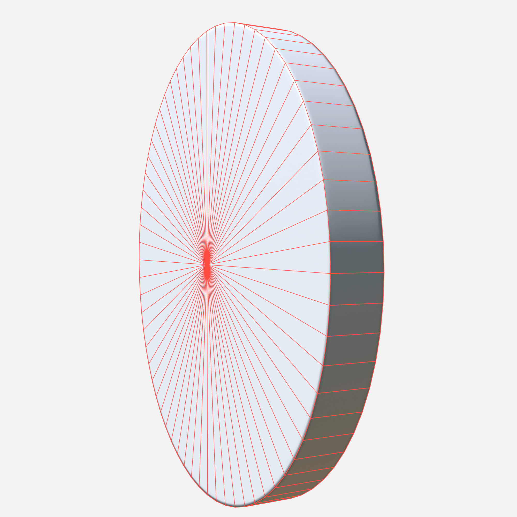 YouTube Logo Circle - 3D Model by Simple3D