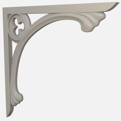 Victorian Porch Bracket by simvizdotnet