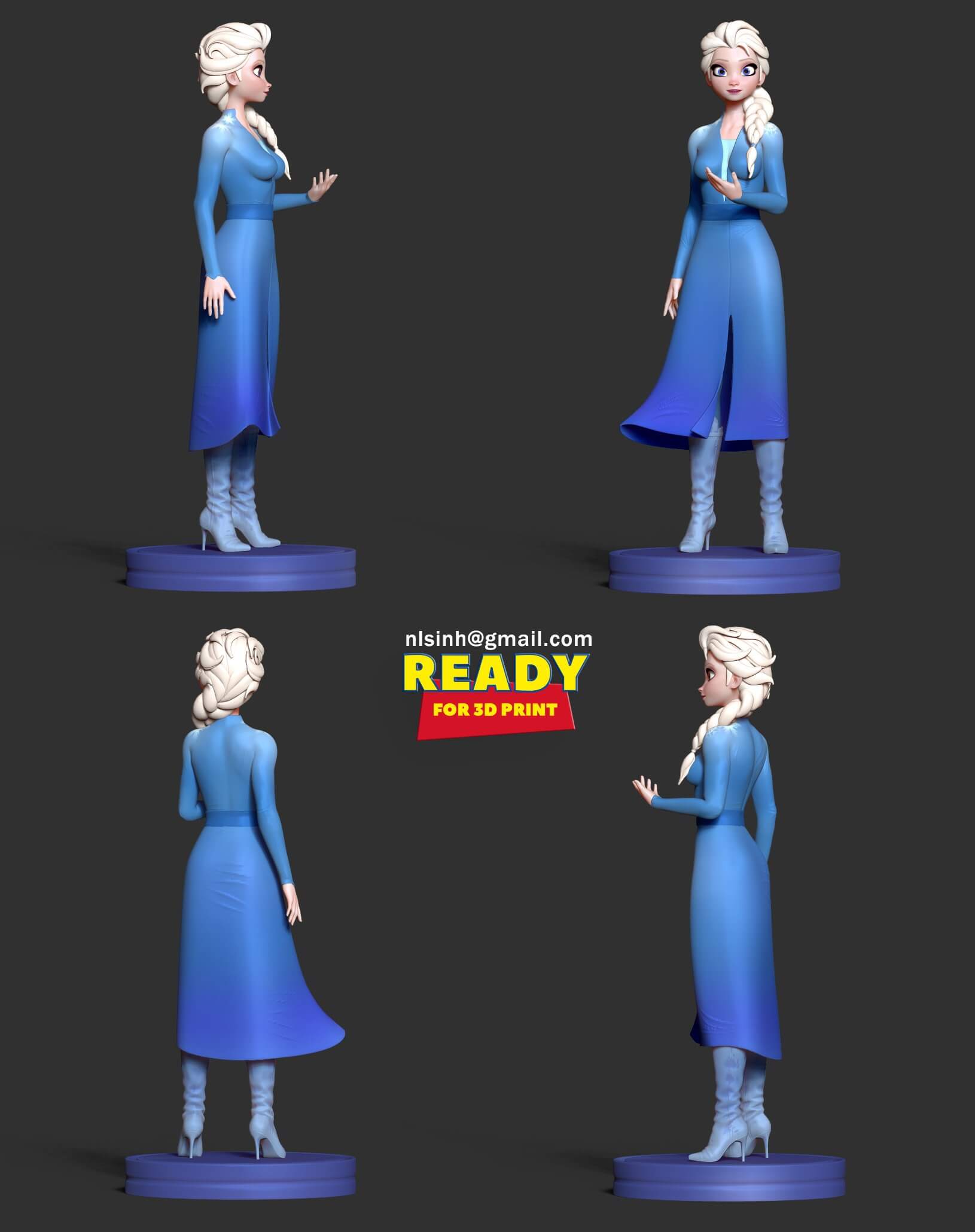Frozen Elsa Model