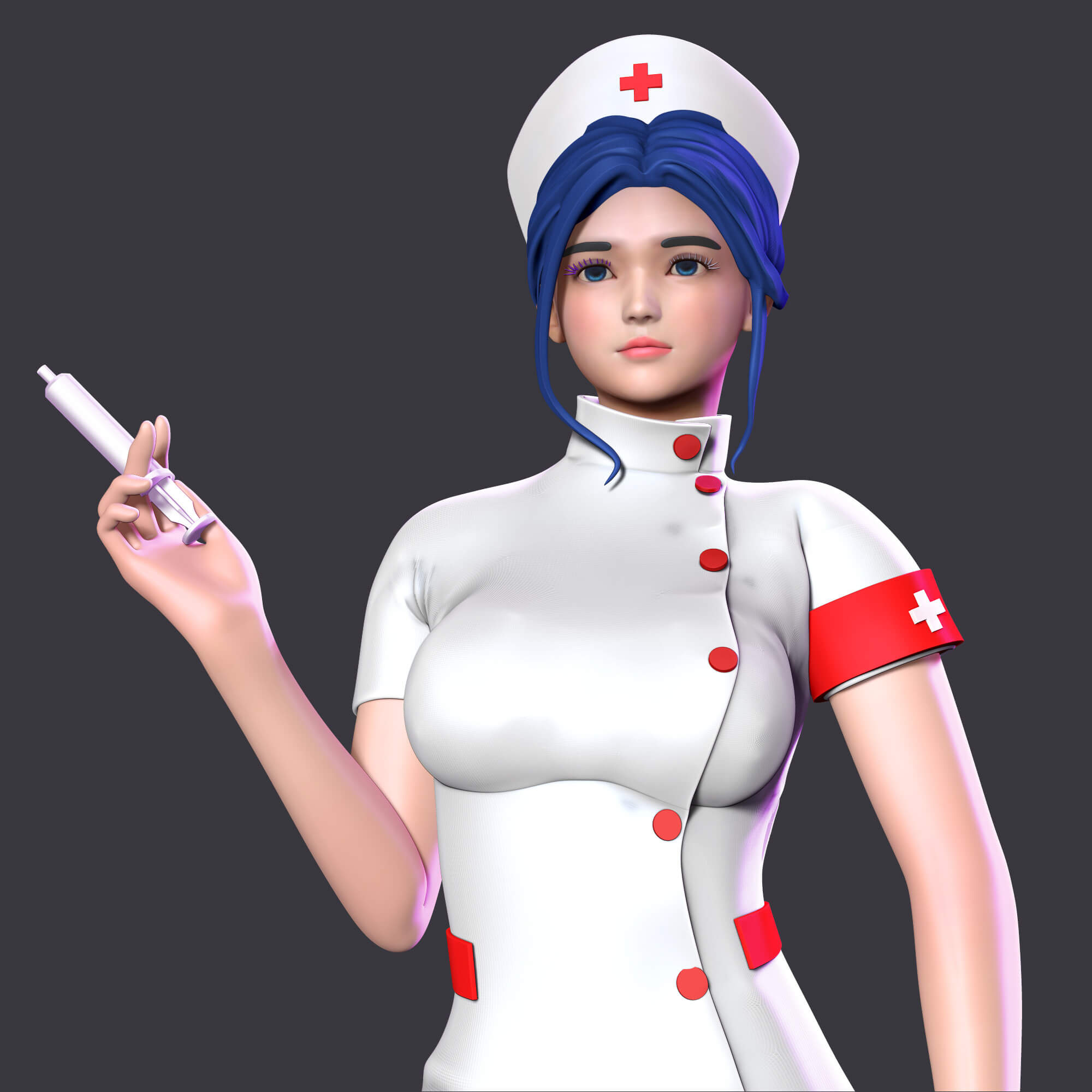 Nurse 3D Model by Sinh Nguyen
