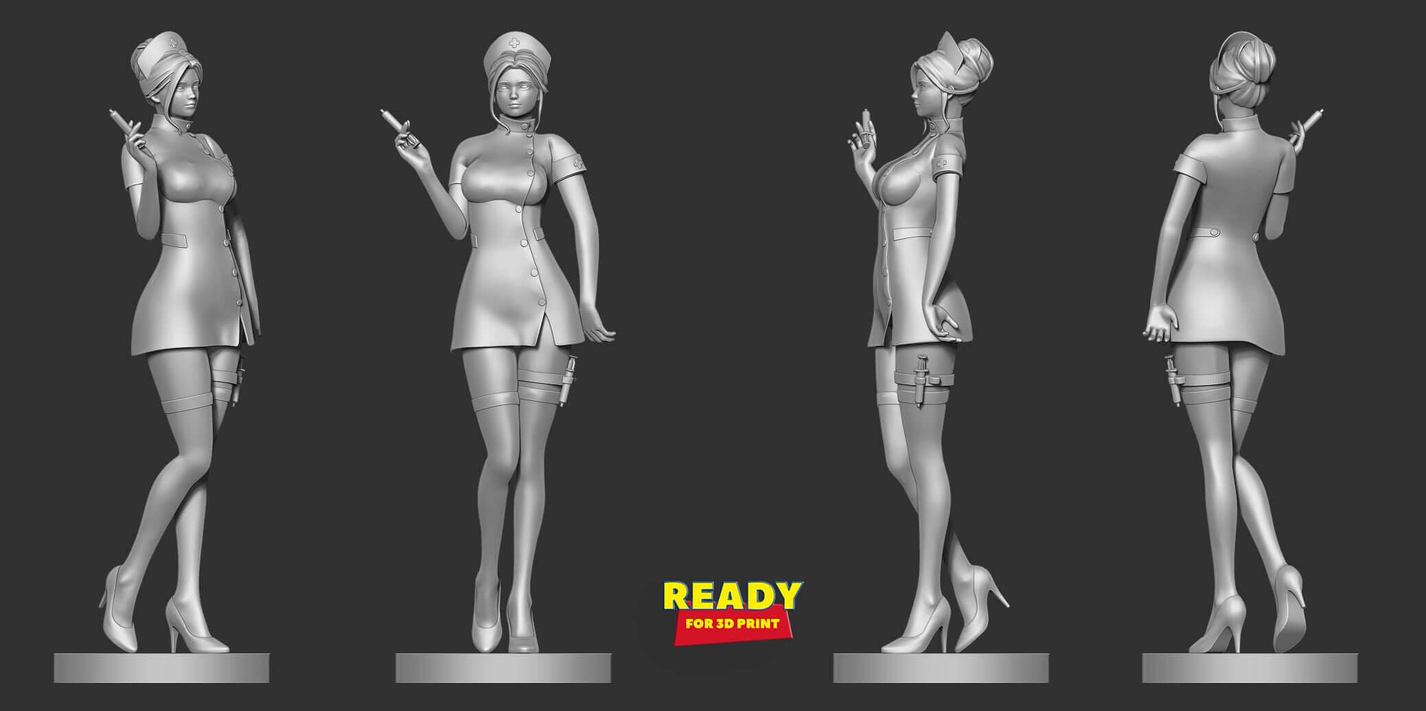 Nurse 3D Model by Sinh Nguyen