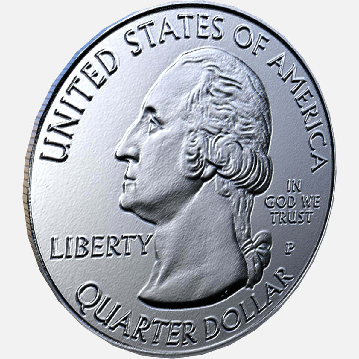 US Quarter - 3D Model by SirZparity