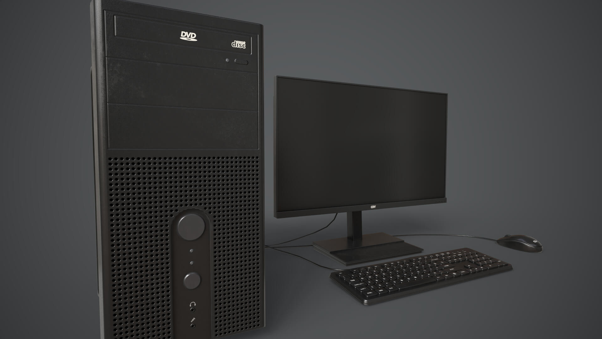 Modern Computer - 3D Model by siup