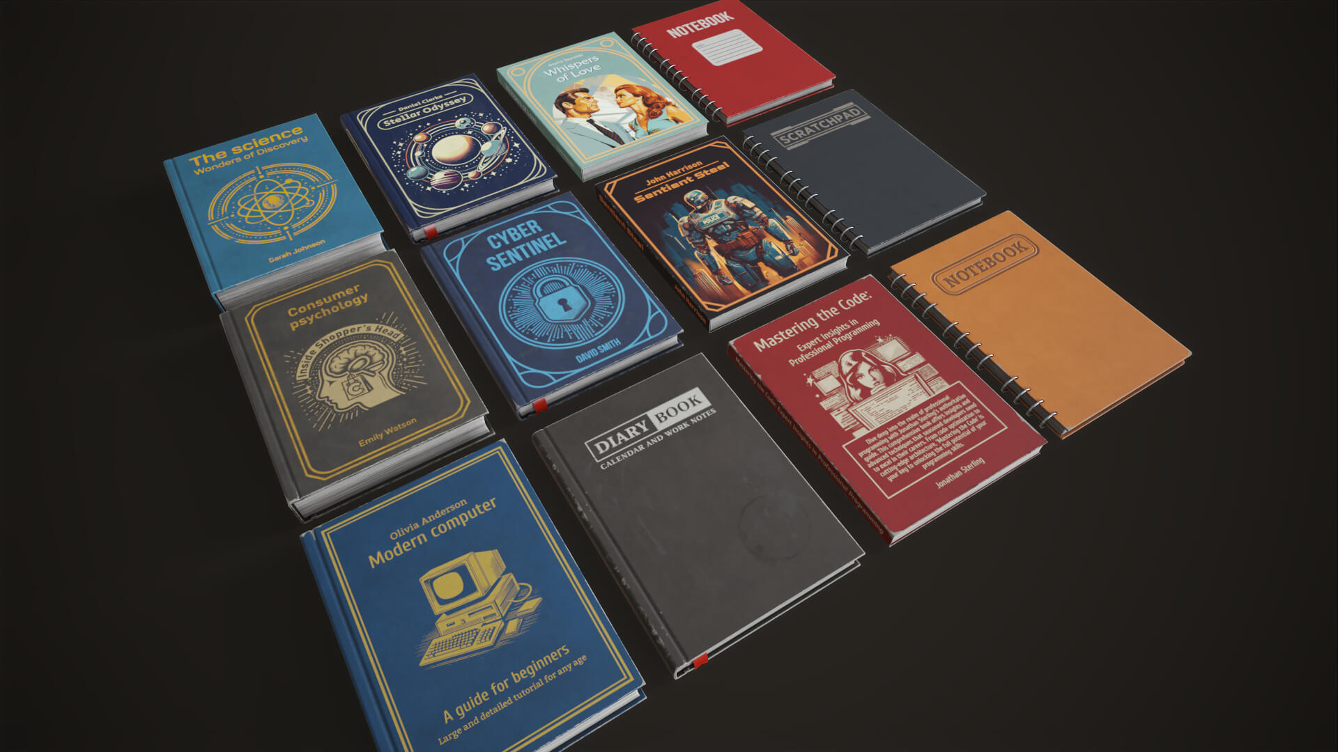 Office Assets Set - 3D Model by siup