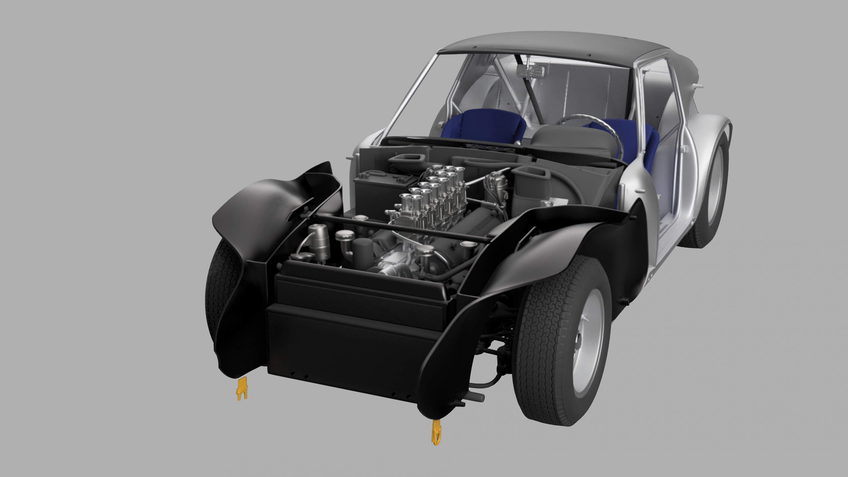 Ferrari 250 GTO Full Car Kit by SJAutomotiveDesign