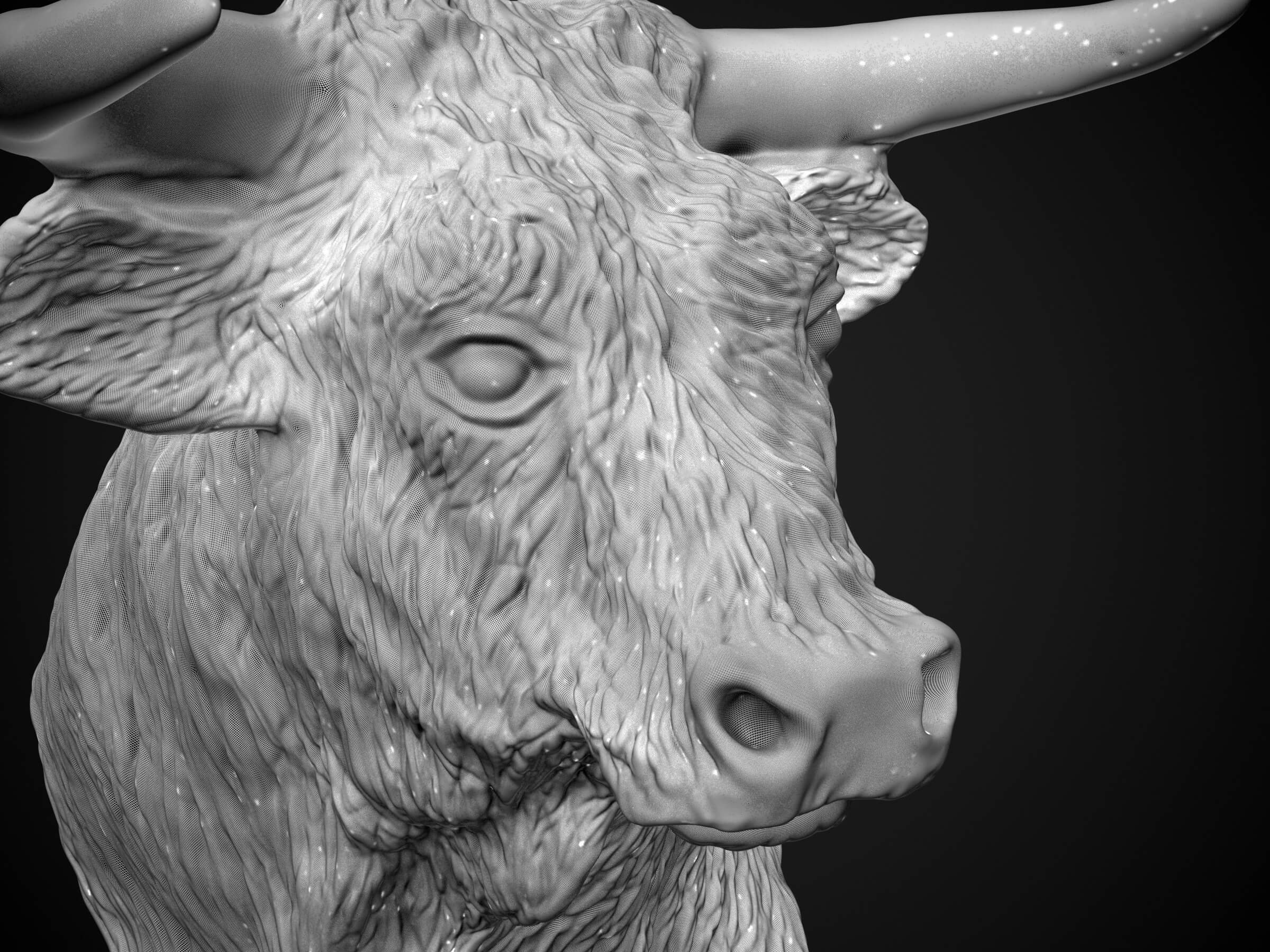 El Toro Bull Statue 3D Print Model by SJAutomotiveDesign