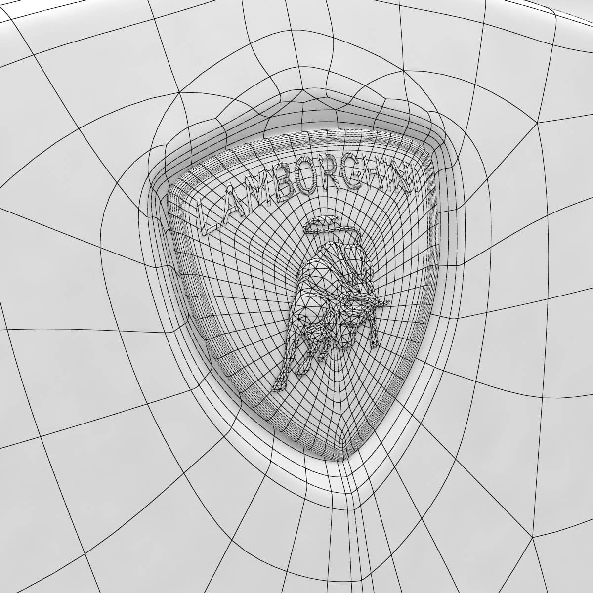 Steering Wheel Aventador 3D Model by SJAutomotiveDesign