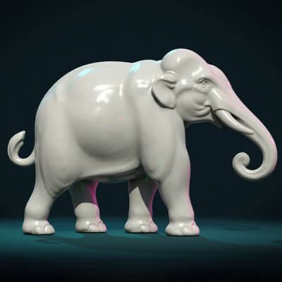 Asian Elephant II