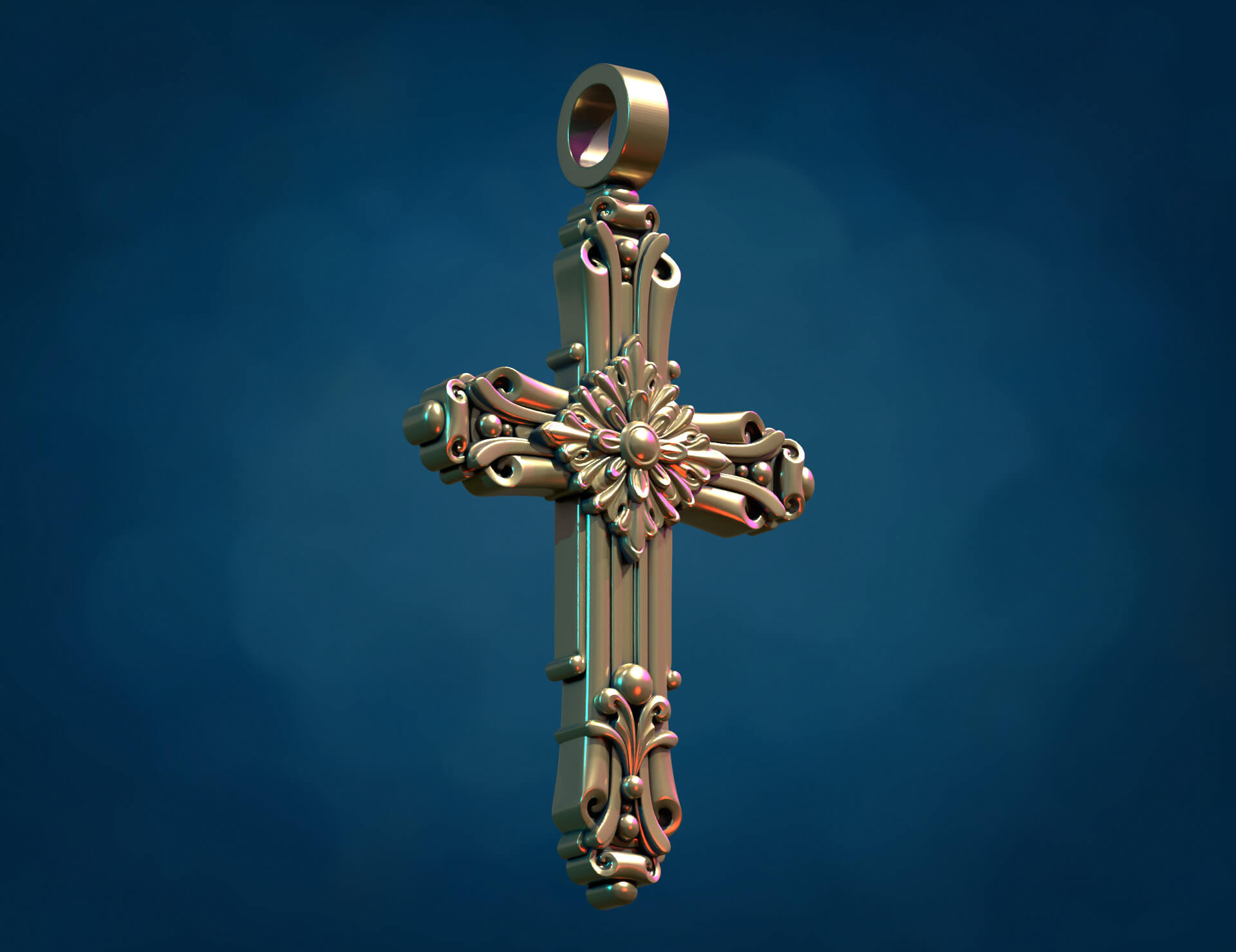 Cross Printable - 3D Model by Skazok