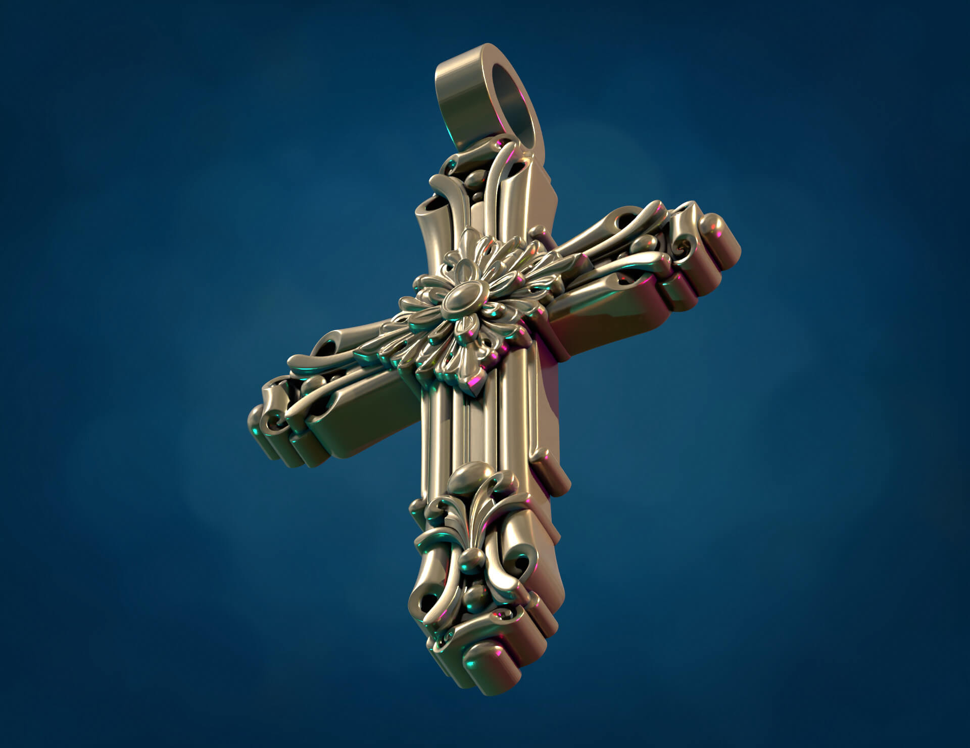 Cross Printable - 3D Model by Skazok
