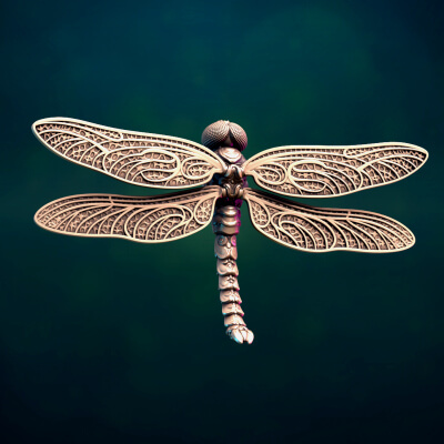 Dragonfly Sculpture