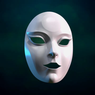 Female Woman Mask