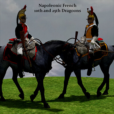 2024 French Dragoons 4th and 16th Regt