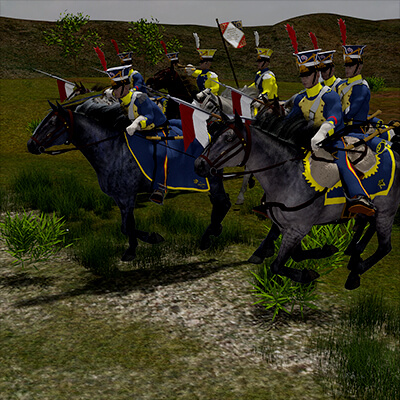 9th Regiment de Chevau-Legers-Lancers