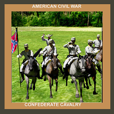 American Civil War Confederate Cavalry