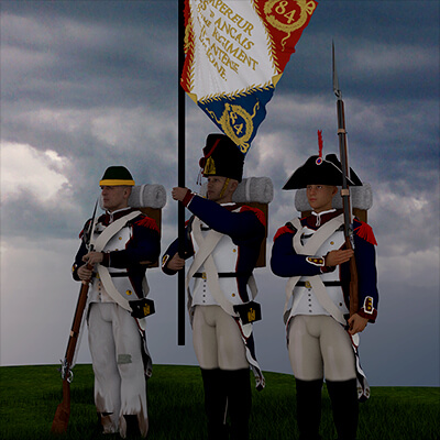 French Infantry Italian Campaign