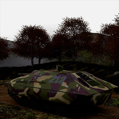 Hetzer WW2 German Tank Destroyer