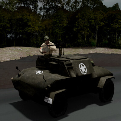Humber WW2 Allied Scout Car