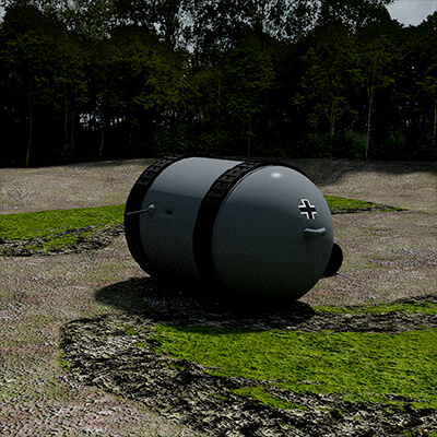 Kugelpanzer ww2 German Tank