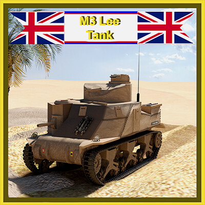 WW2 M3 Lee Medium Tank