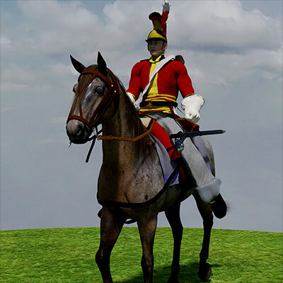 Napoleonic Brittish Household Brigade Cavalry