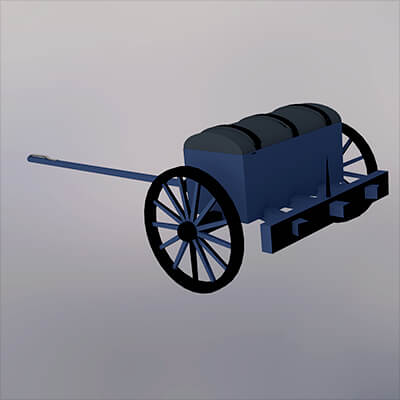 Napoleonic Prussian Artillery Limber