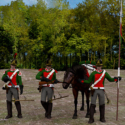 Napoleonic Russian Dragoons