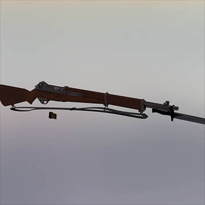 WW2 American M1 Garand Rifle