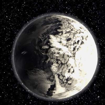 Planet with Ice Ocean