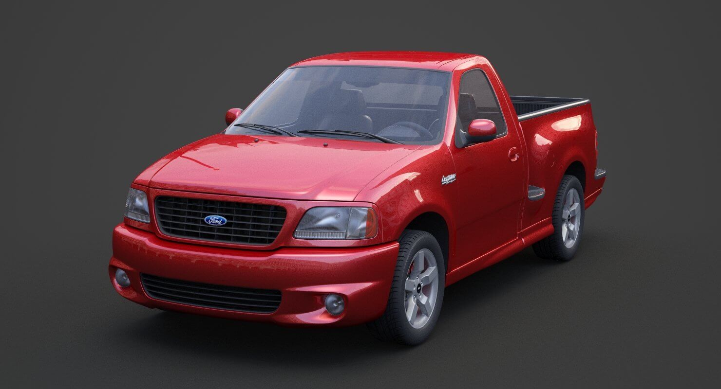 Ford F 150 Lightning 1999 3d Model