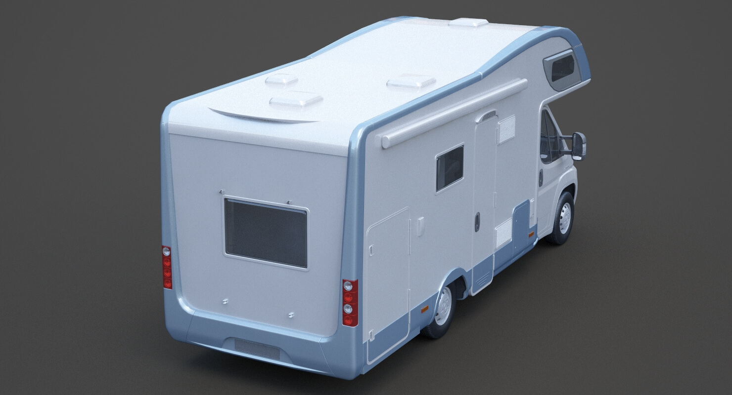 Fiat Ducato Campervan - 3D Model by sky3dstudios69