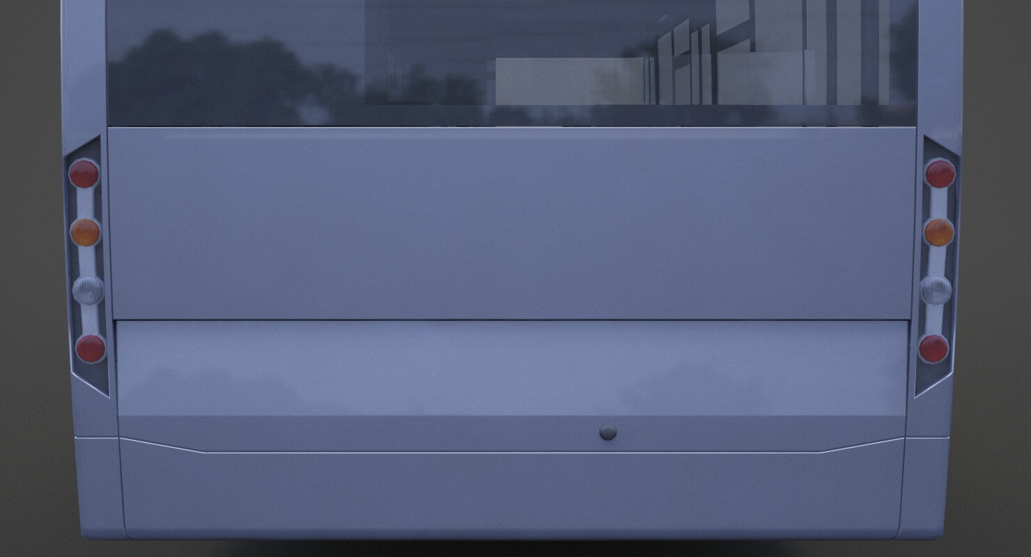 Generic Bus 01 - 3D Model by sky3dstudios69