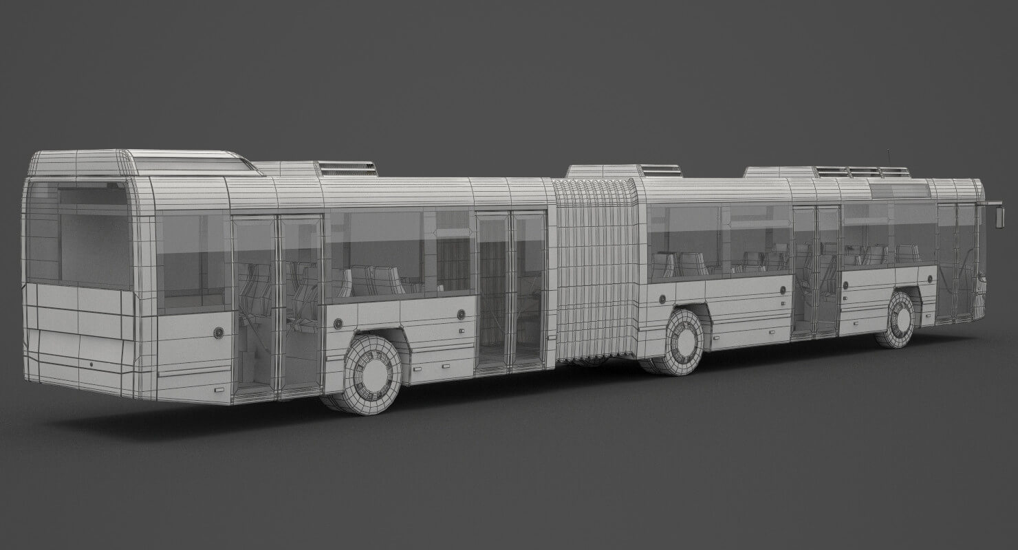 Generic Bus 02 - 3D Model by sky3dstudios69