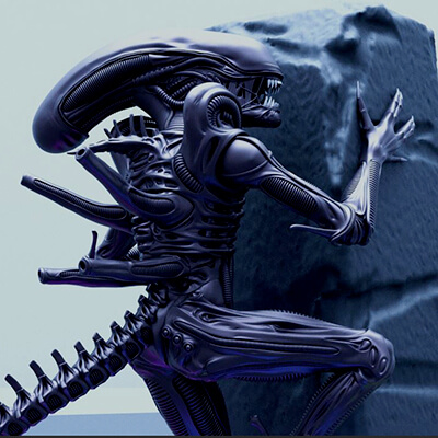 Alien Xenomorph Diorama