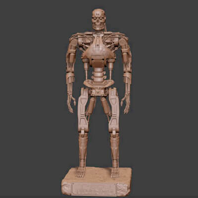 T-800 Terminator V2 High Detal