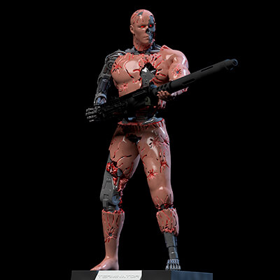 Terminator T-800 Infiltrator High Detail