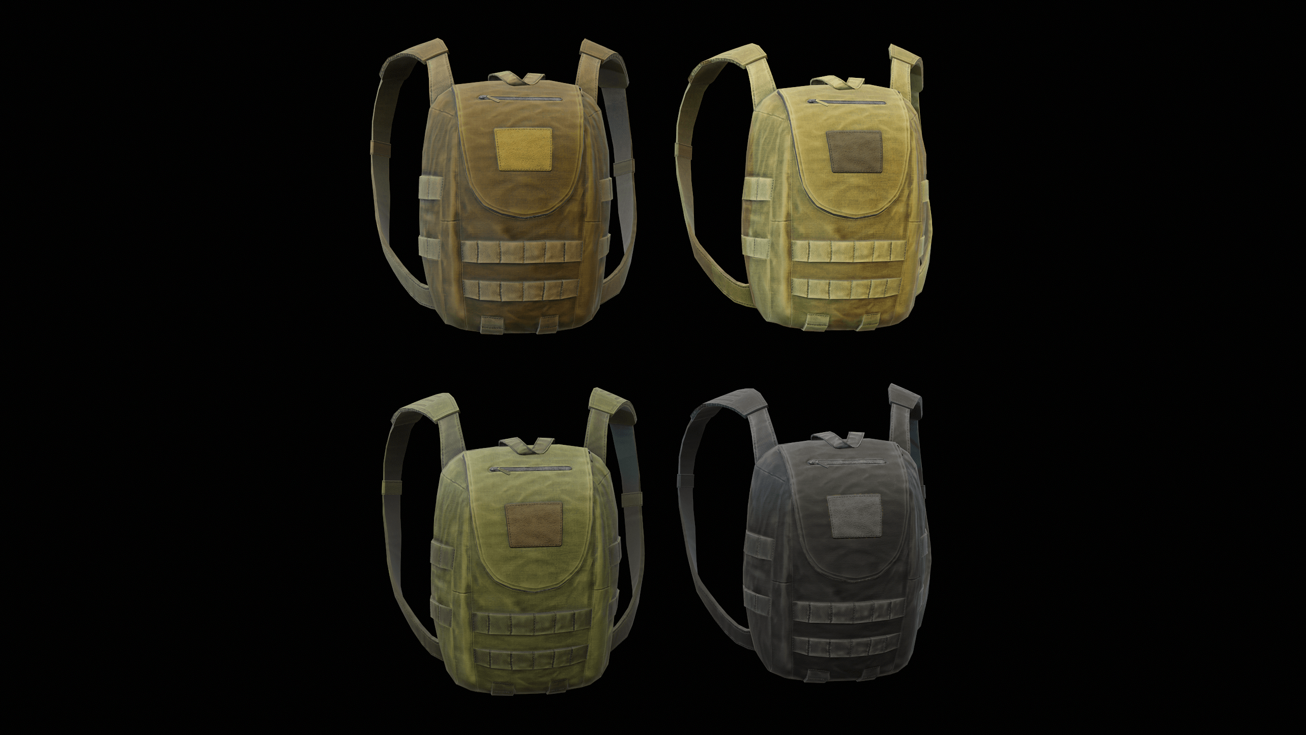 Backpack 3d Render Digital Art By Slayver