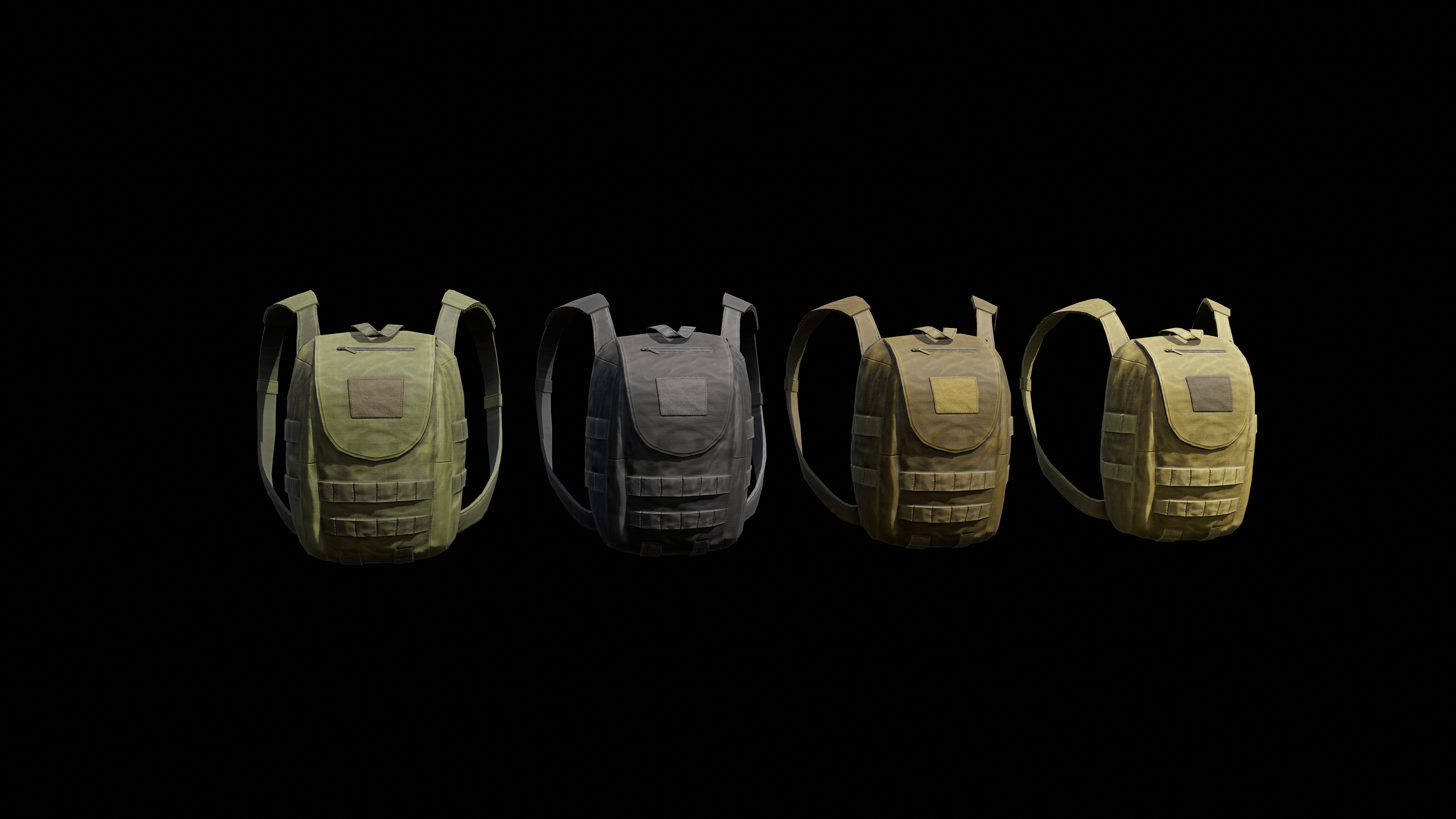 Backpack 3d Render Digital Art By Slayver