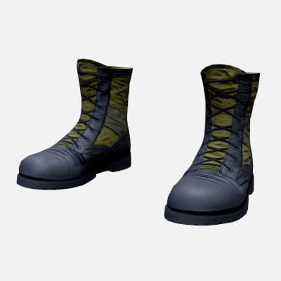 M-1966 US Military Jungle Boots