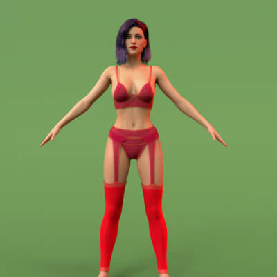SW Underwear 01 Genesis 8